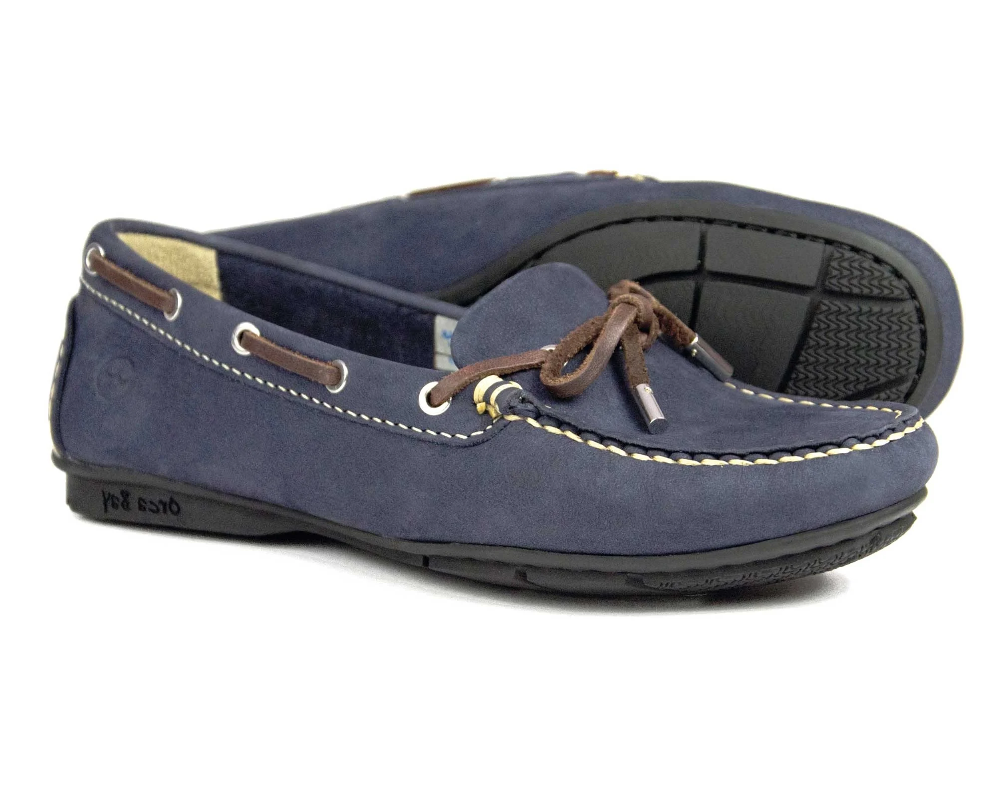 Ballena Ladies Indigo Blue Driving Loafers