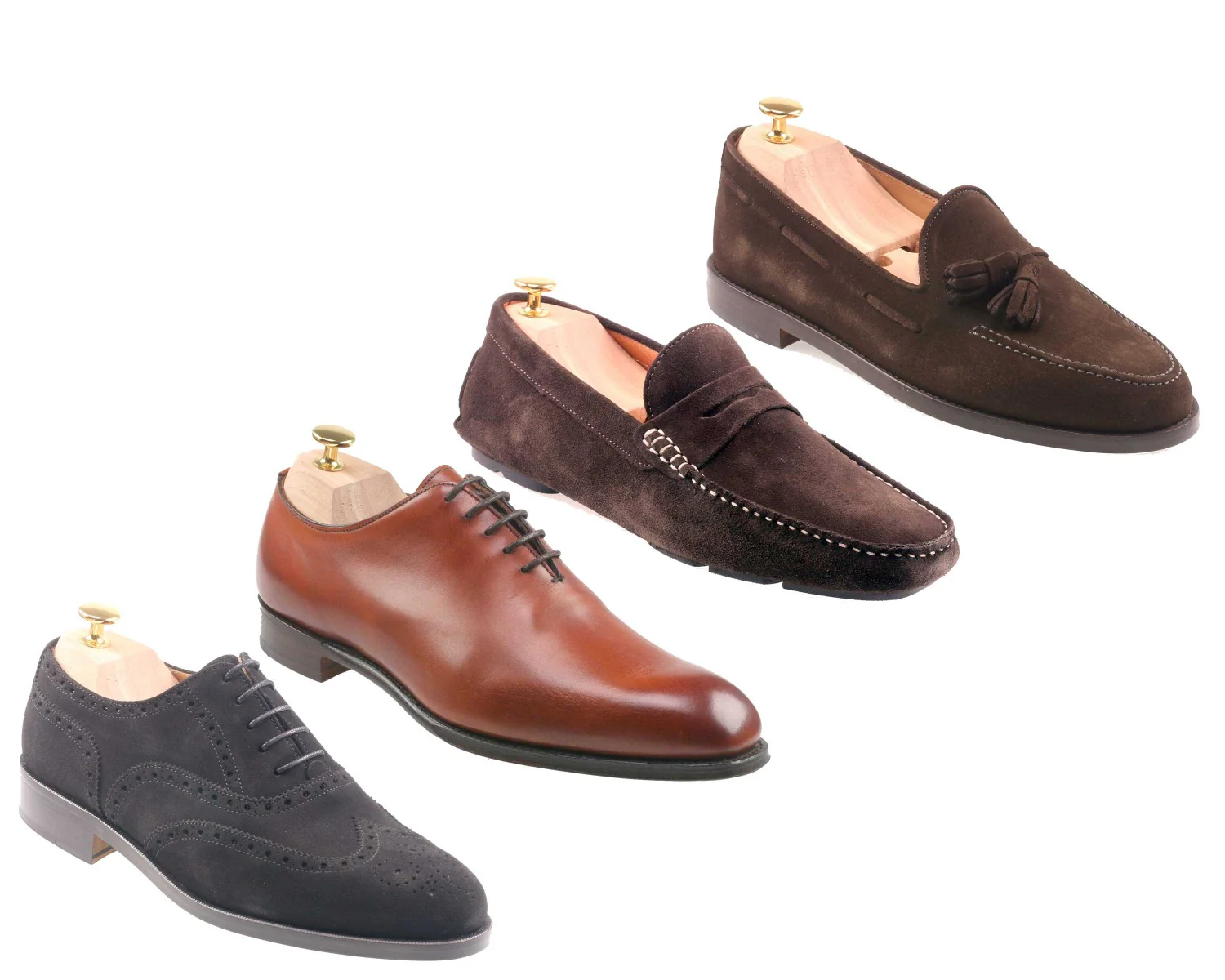 Belgrave Mens Premium Cedar Wood Twin Tube Shoe Trees - Image 4