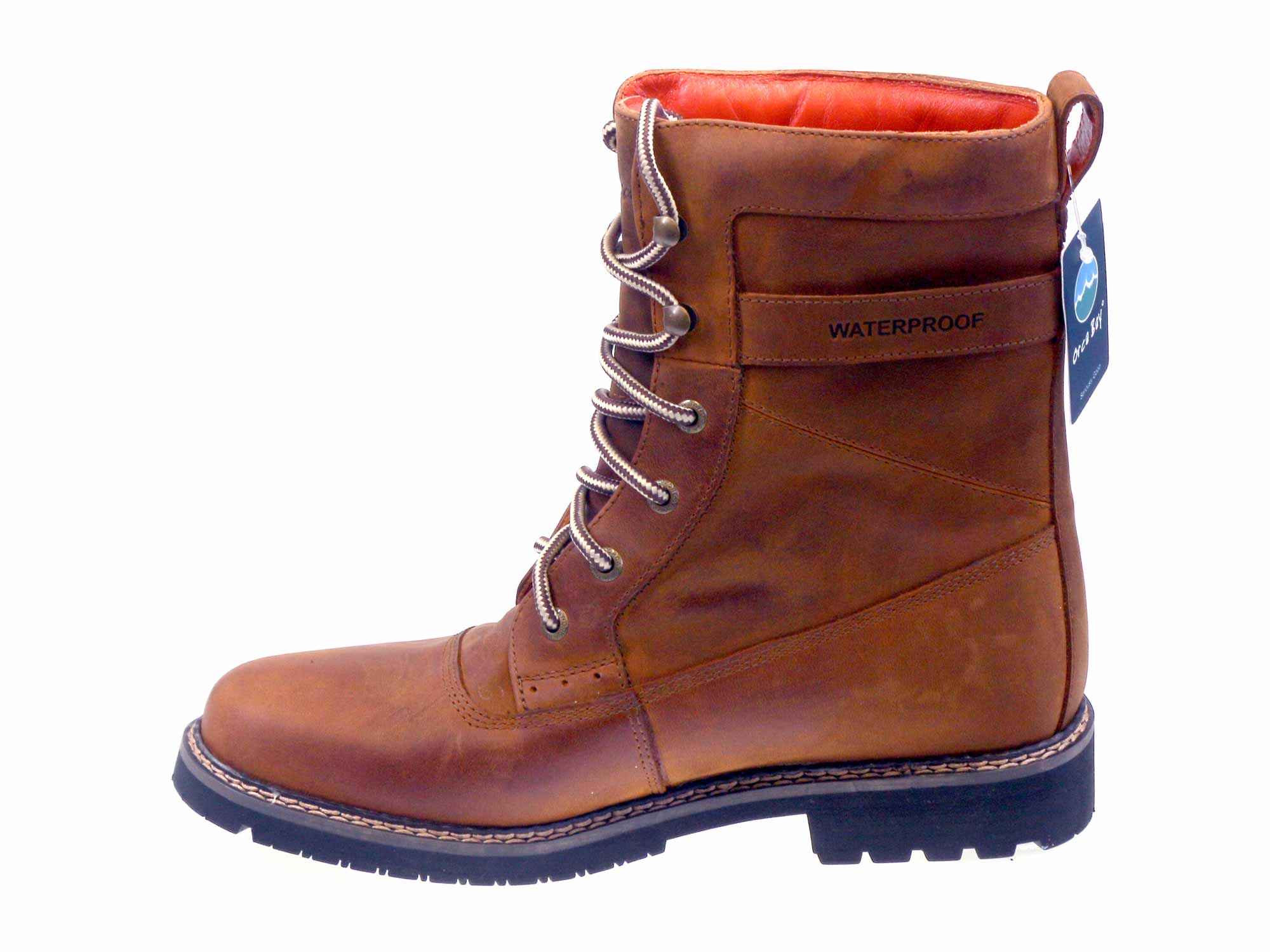 Bodmin Mens Waterproof Brown Oiled Nubuck Boot - Image 4