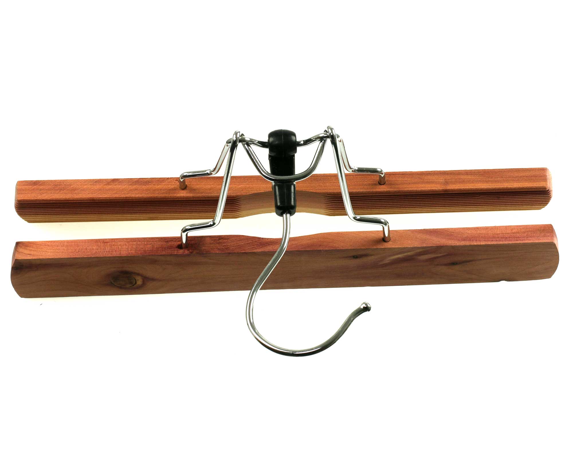 5 Pack Cedar Wood Trouser / Skirt Hanger - Image 3