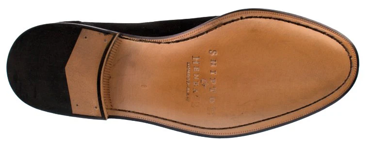 Cherwell Mens Black Suede Loafer - Image 2