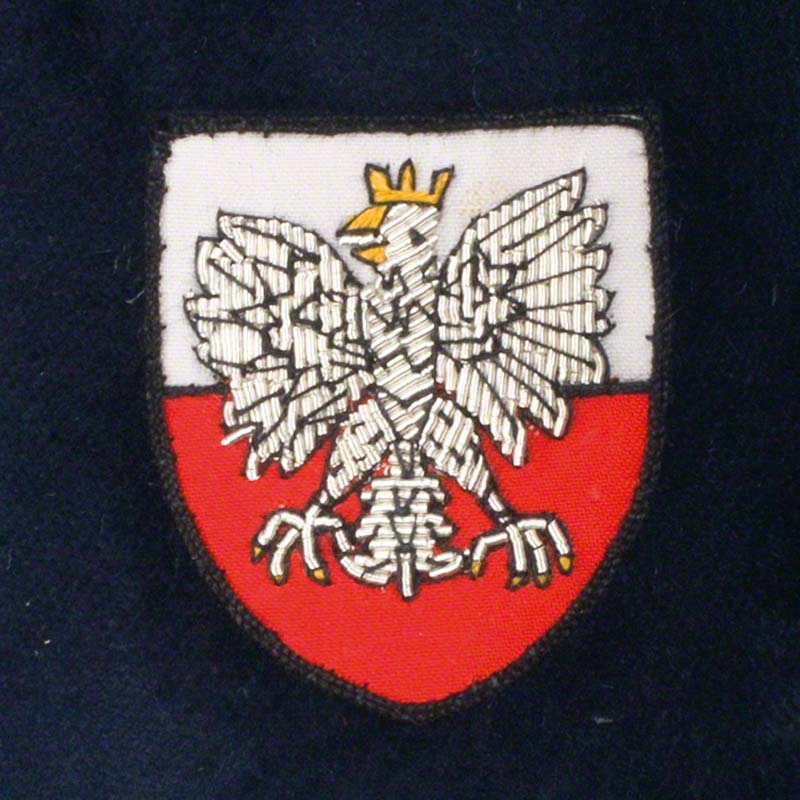 Club Society Motif Velvet Cushion - Image 8