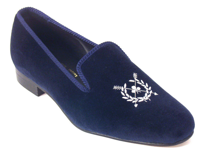 Club School and Society Velvet Slippers - Image 13