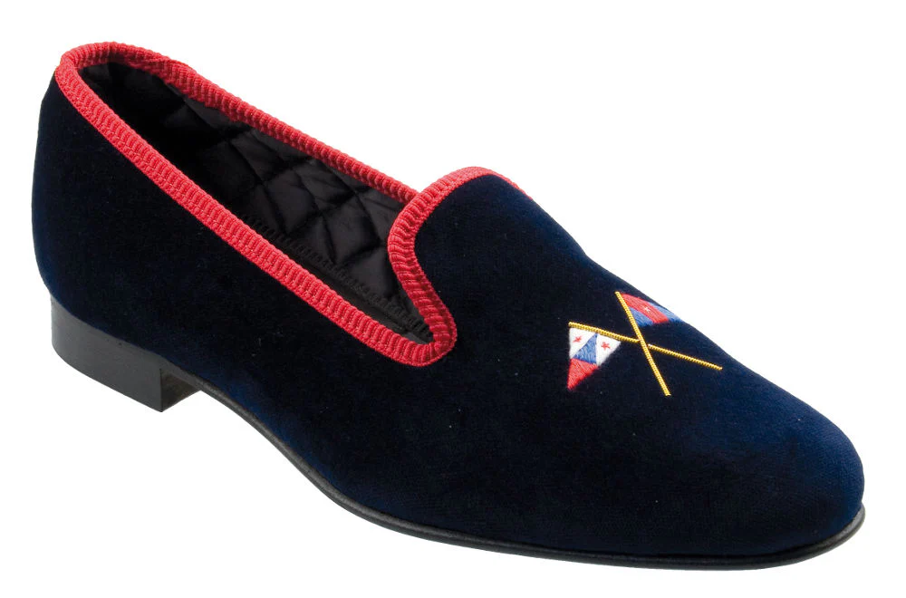 Club School and Society Velvet Slippers - Image 15