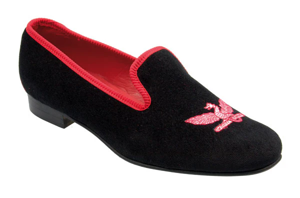 Club School and Society Velvet Slippers - Image 3