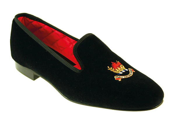 Club School and Society Velvet Slippers - Image 4