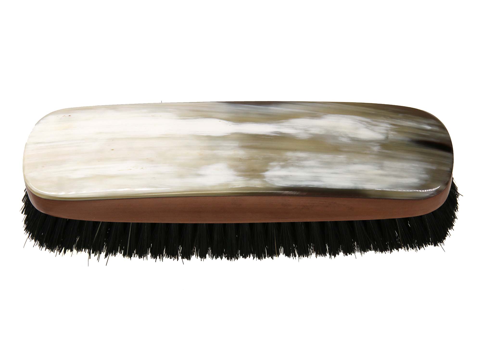 Engravable Real Horn Clothes Brush-CB124