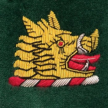 Family Crest Velvet Cushion - Image 3