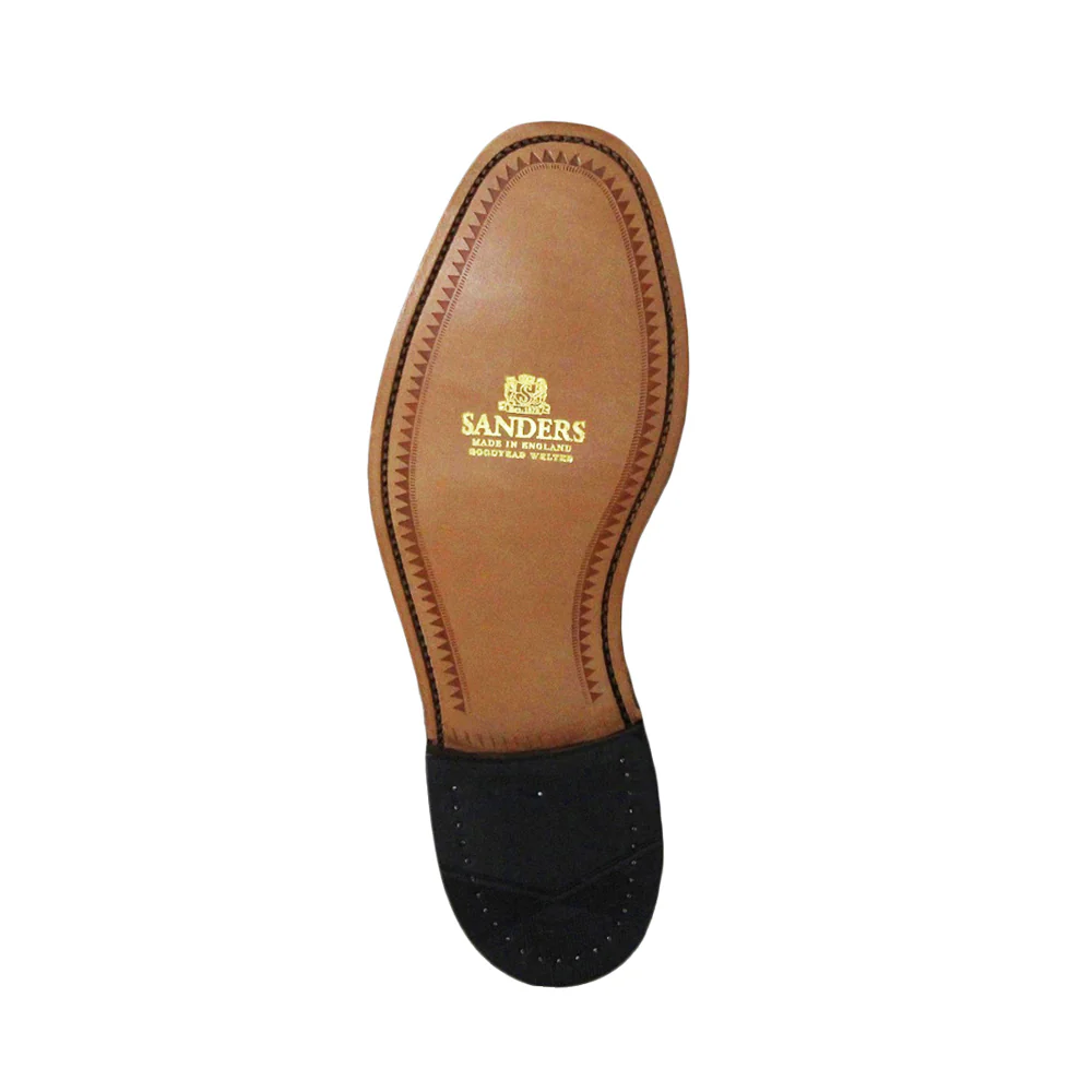 GUILDFORD Extra Wide H Fitting Brown Half Brogue Gibson - Image 4
