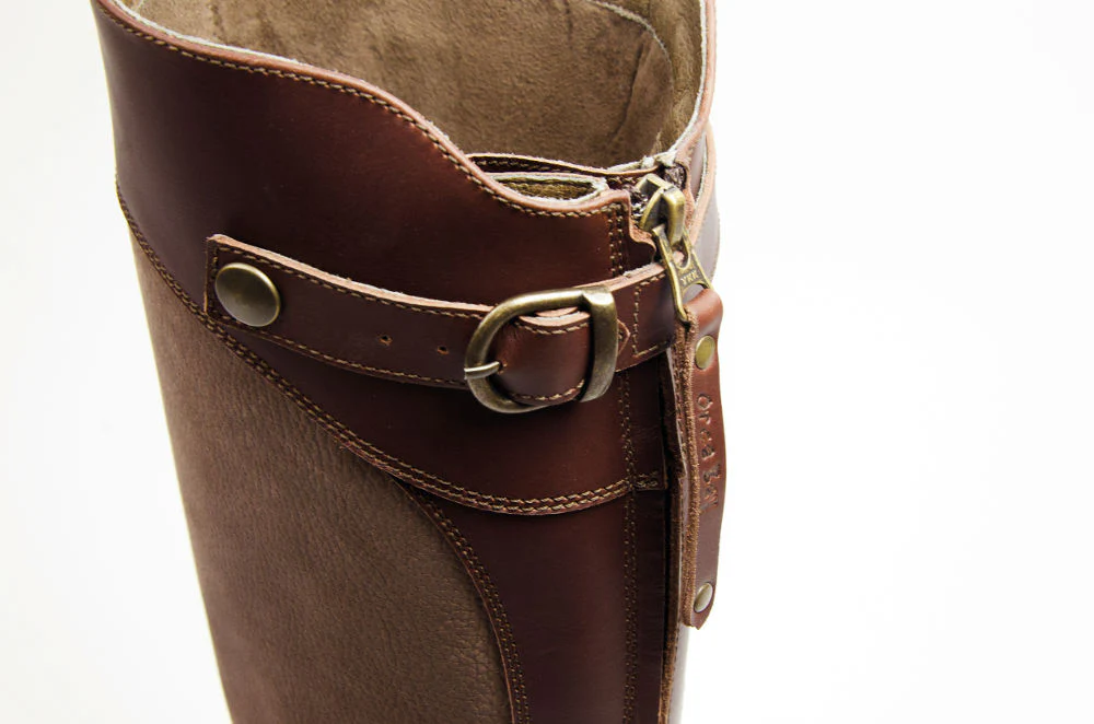 Harris Unisex Waterproof Leather Country Boots - Image 2