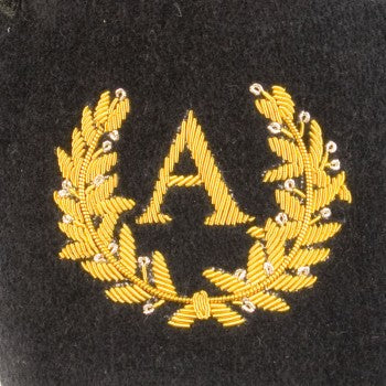 Initialled 'Imperial' Velvet Slipper - Image 3