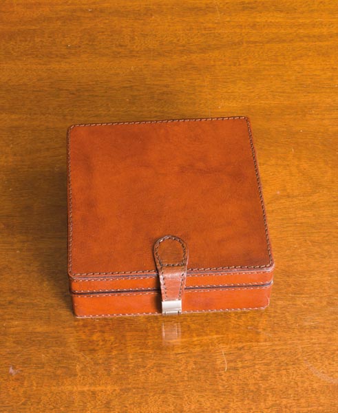 Chestnut Brown Jewellery Box - Image 3