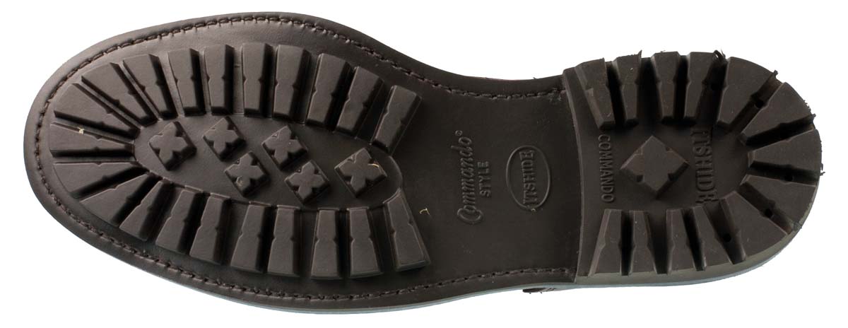 Kelso Black Boot Commando Sole - Image 2
