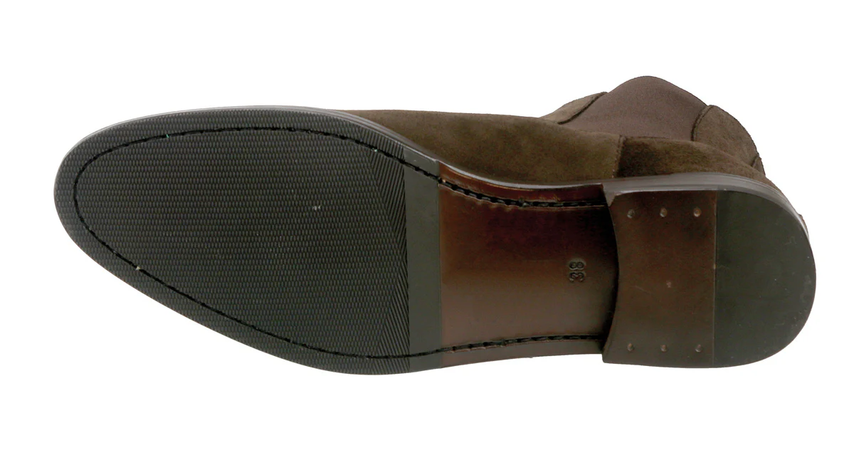 Ladies Sand Suede Chelsea Boot - Image 2