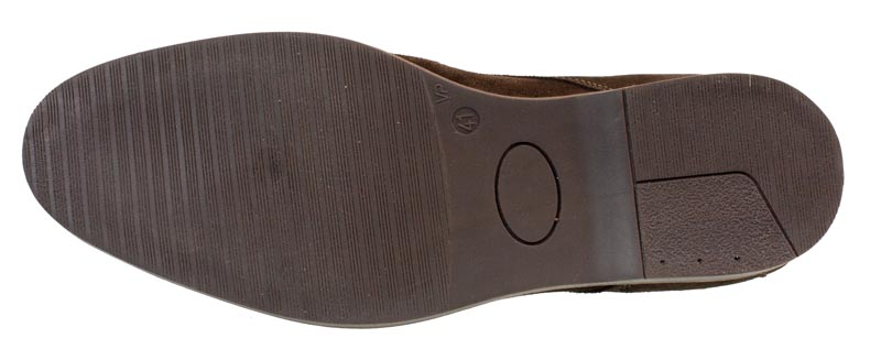 LIPARI - Mens Chocolate Suede Summer Derby - Image 2