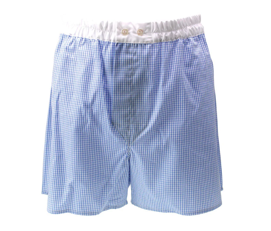 Men's Pure Cotton Boxer Shorts (D)
