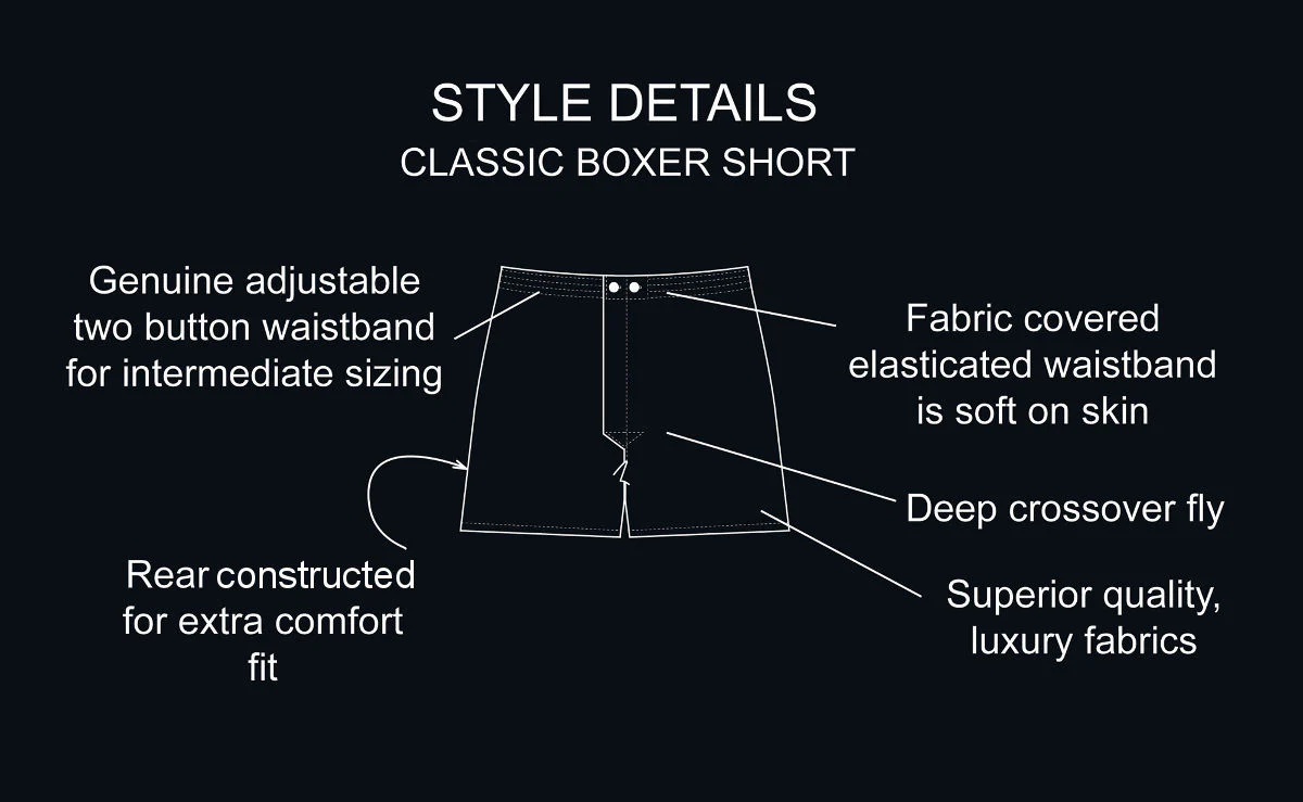 Men's Pure Cotton Boxer Shorts (D) - Image 2