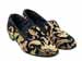 Mens WIDE Faux Zebra Fabric Slipper - UK 10.5 - Image 3