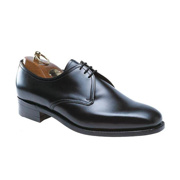 MOFFAT Extra Wide H Fitting Black Plain Gibson