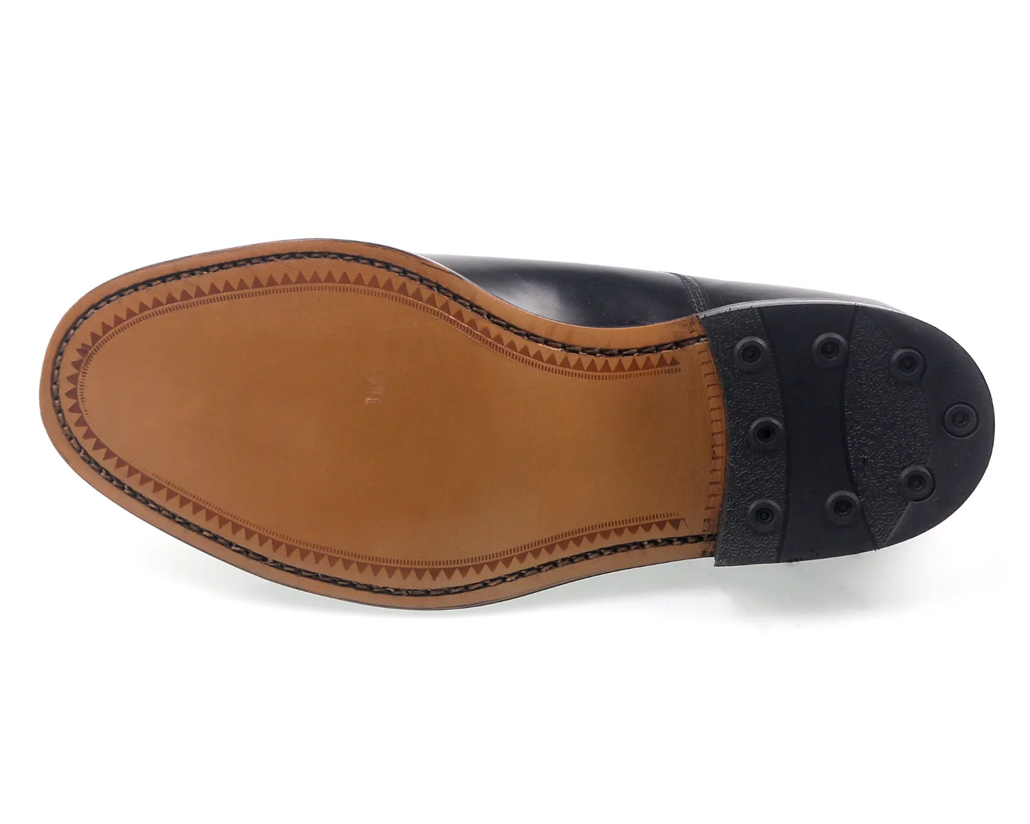 MOFFAT Extra Wide H Fitting Black Plain Gibson - Image 4
