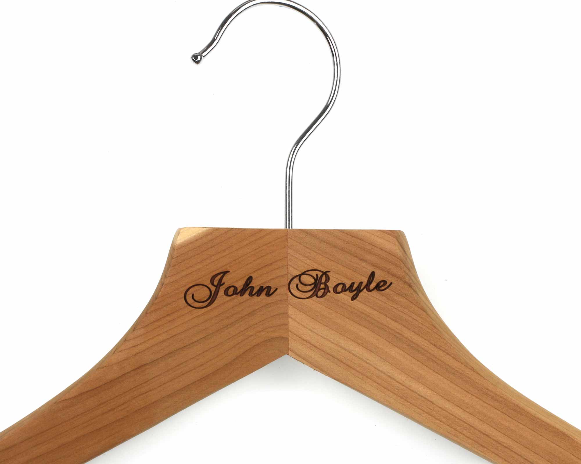 Cedar Wood Jacket Hanger - Image 3