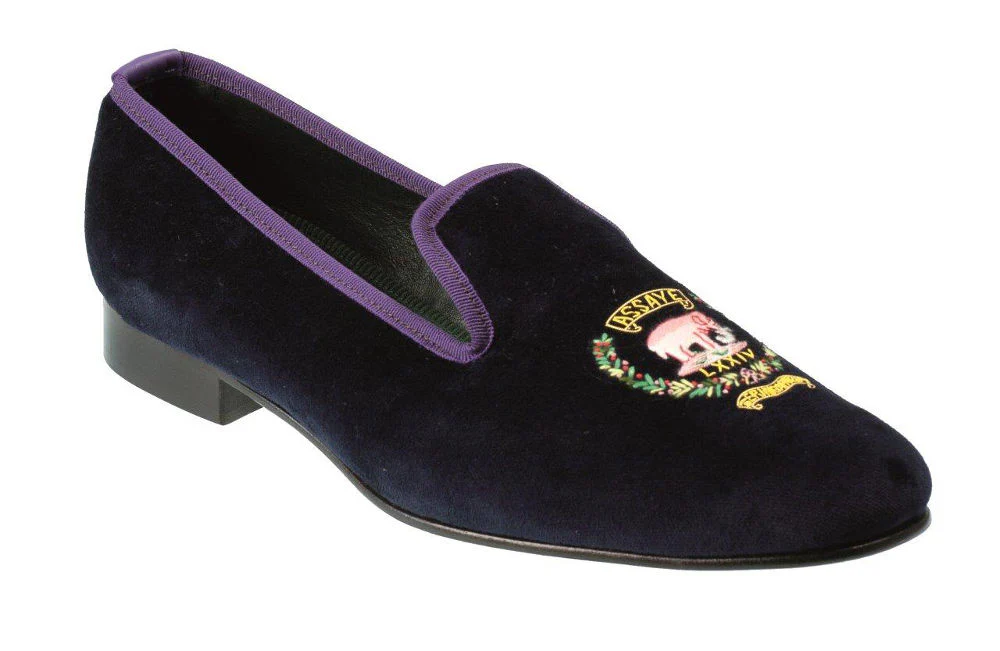 Regimental Velvet Slippers - Image 22