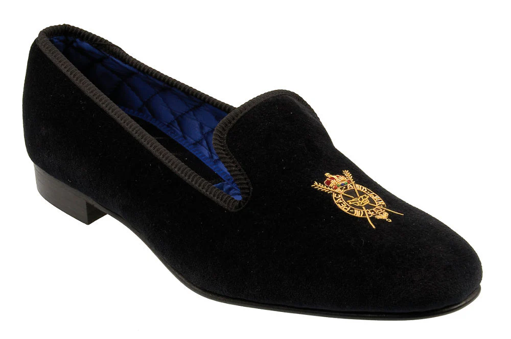 Regimental Velvet Slippers - Image 5