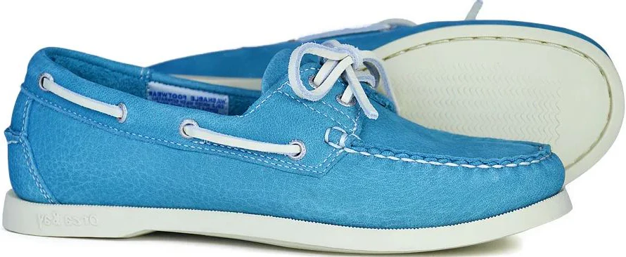 Sandusky Ladies Aqua Blue Deck Shoe