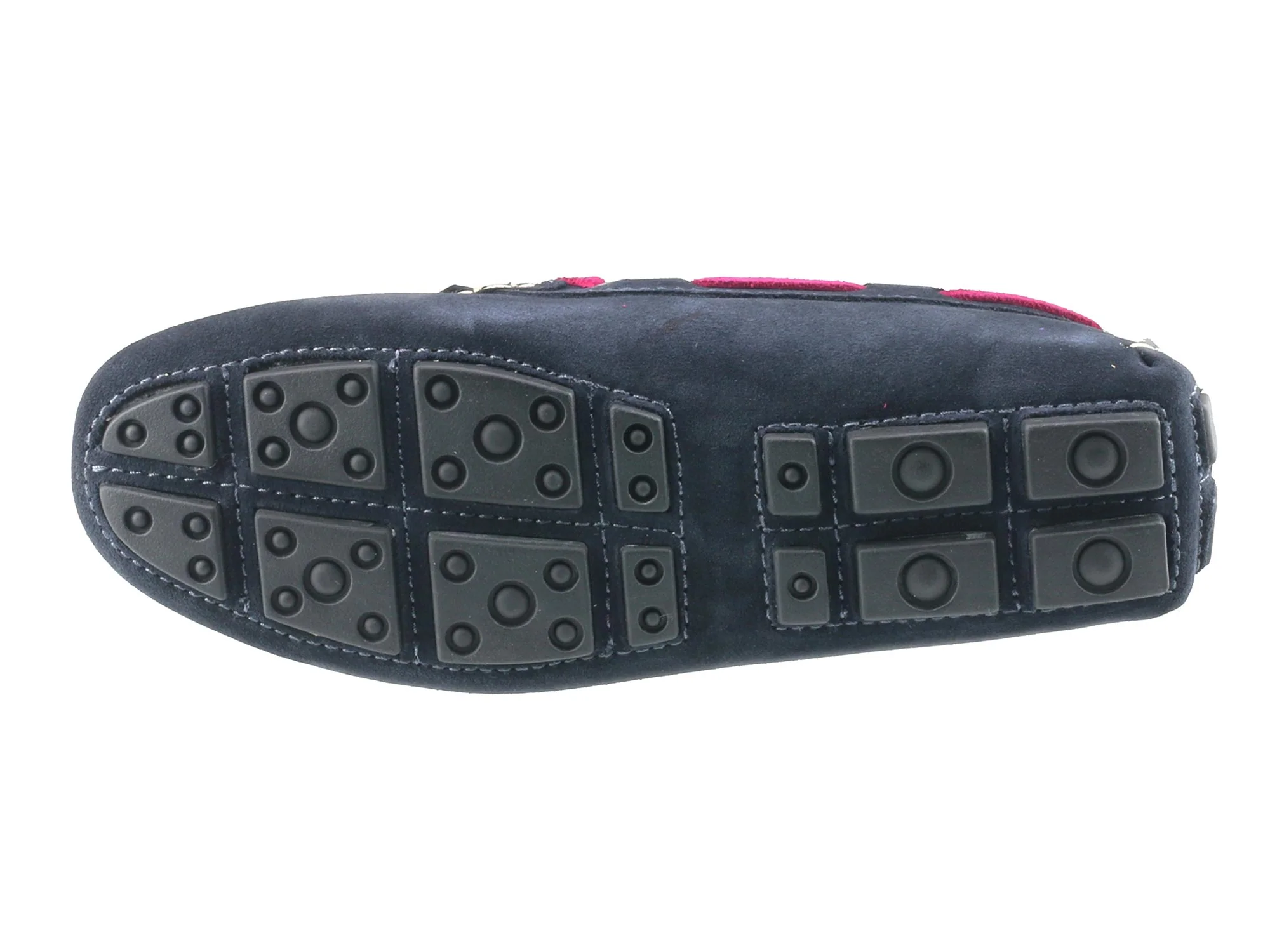 Sicily Ladies Navy Driving Loafers - Image 2