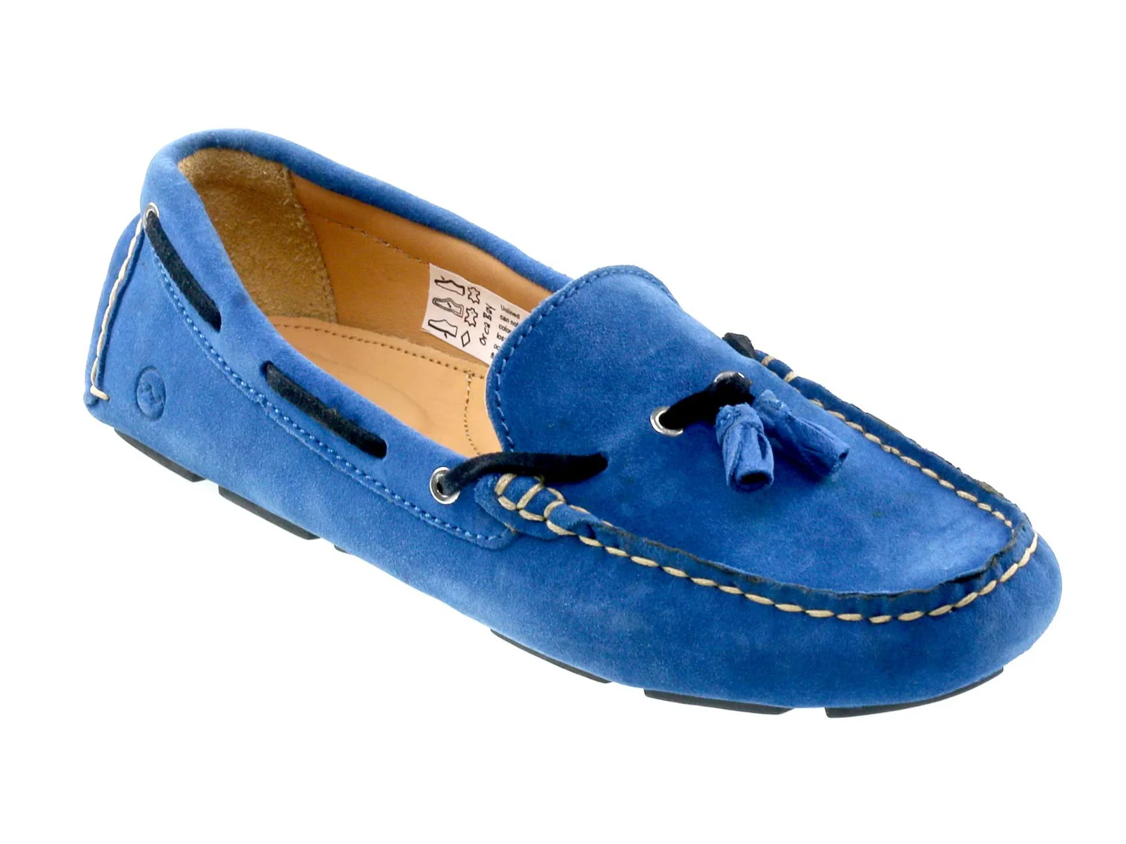 Sicily Ladies Royal Blue Driving Loafers