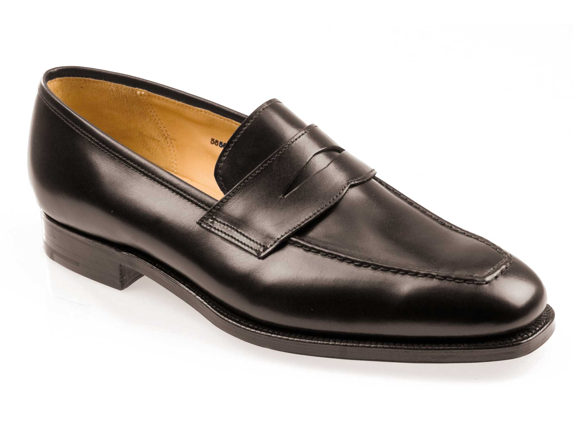 Somerset Mens Black Calf Loafer