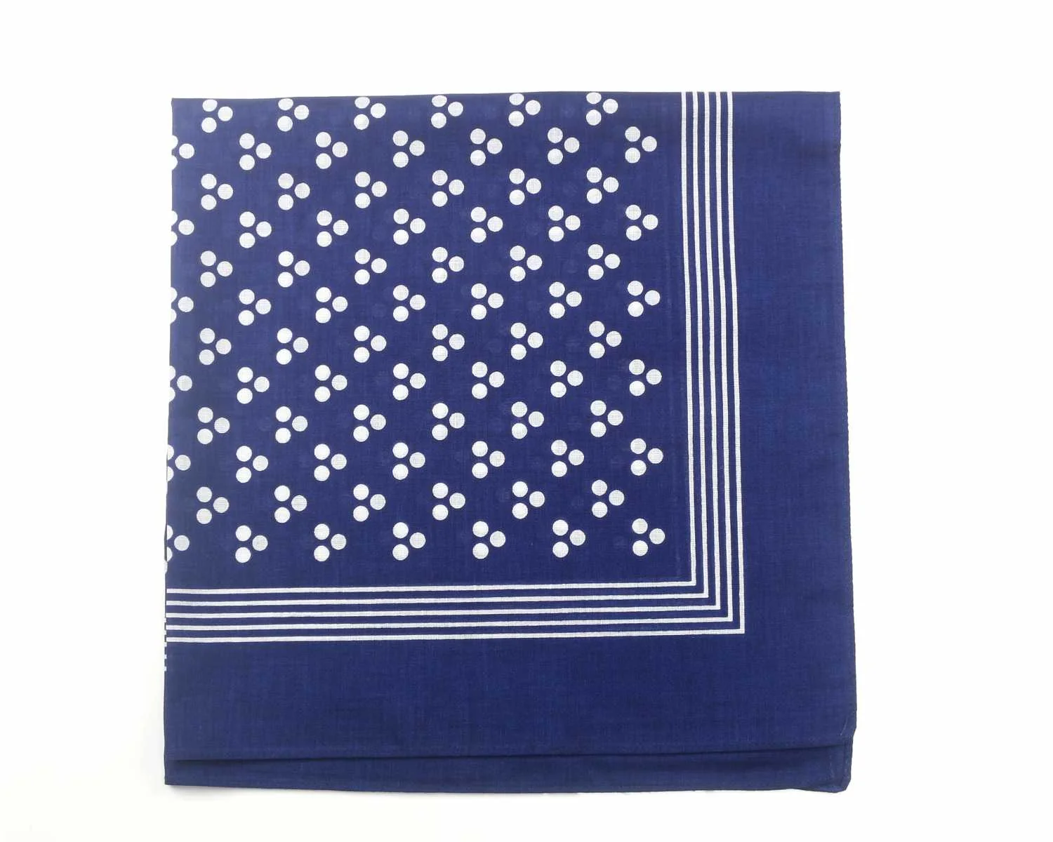 Tri-Spot Giant Cotton Handkerchief - Image 3