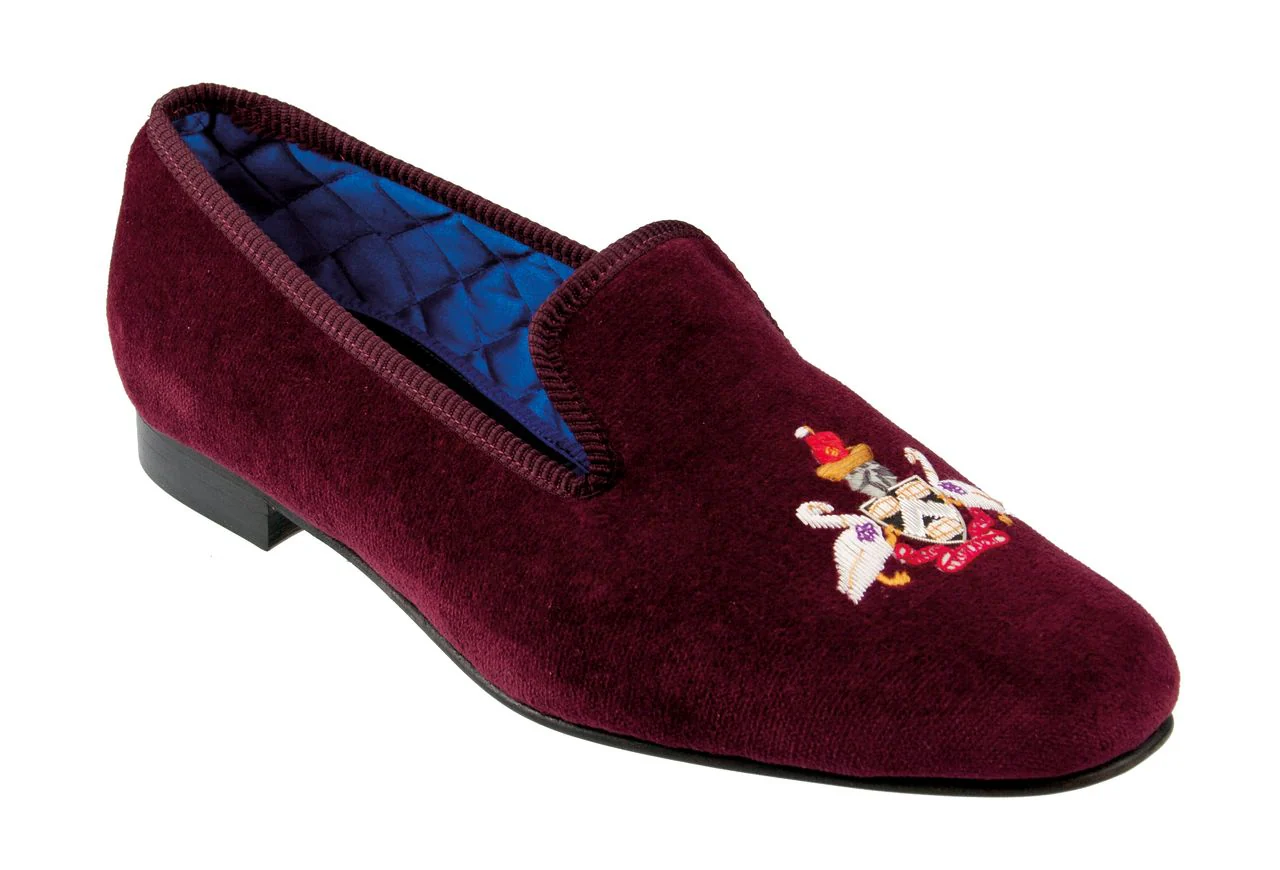 Vintners Company Velvet Slippers