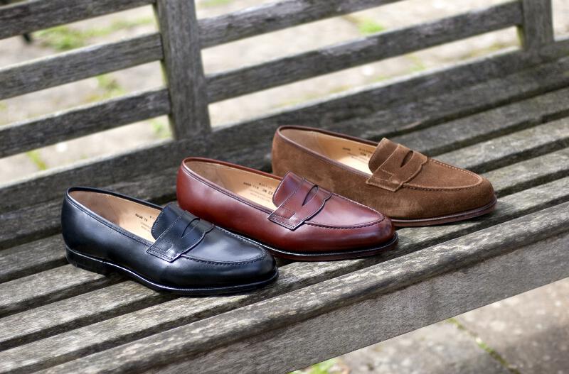 Wilton Mens Autumn Brown Suede English Loafer - Image 3