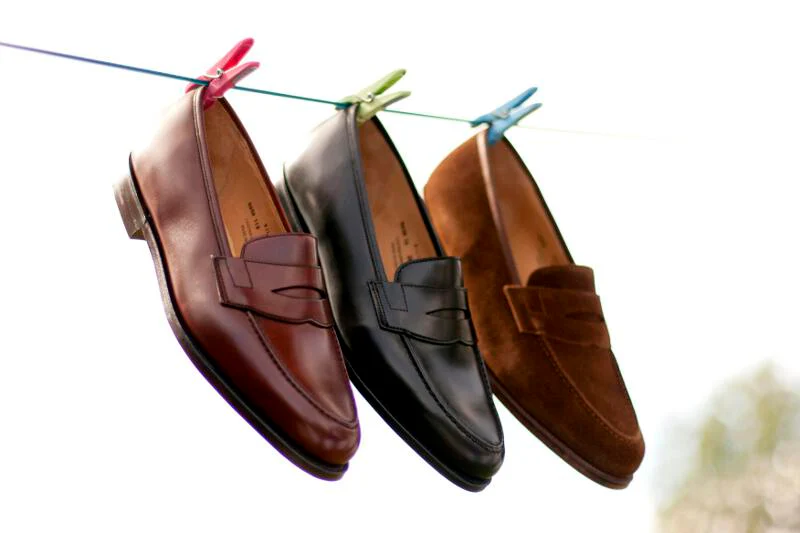 Wilton Mens Black English Loafer - Image 3