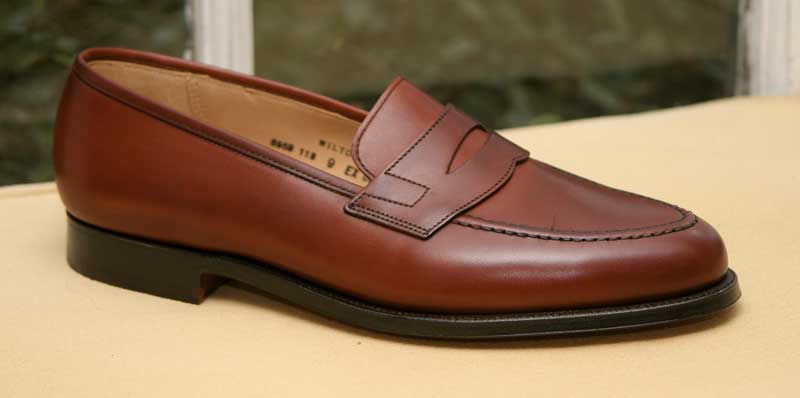 Wilton WIDE Brown Burnished Calf Loafer - Image 6