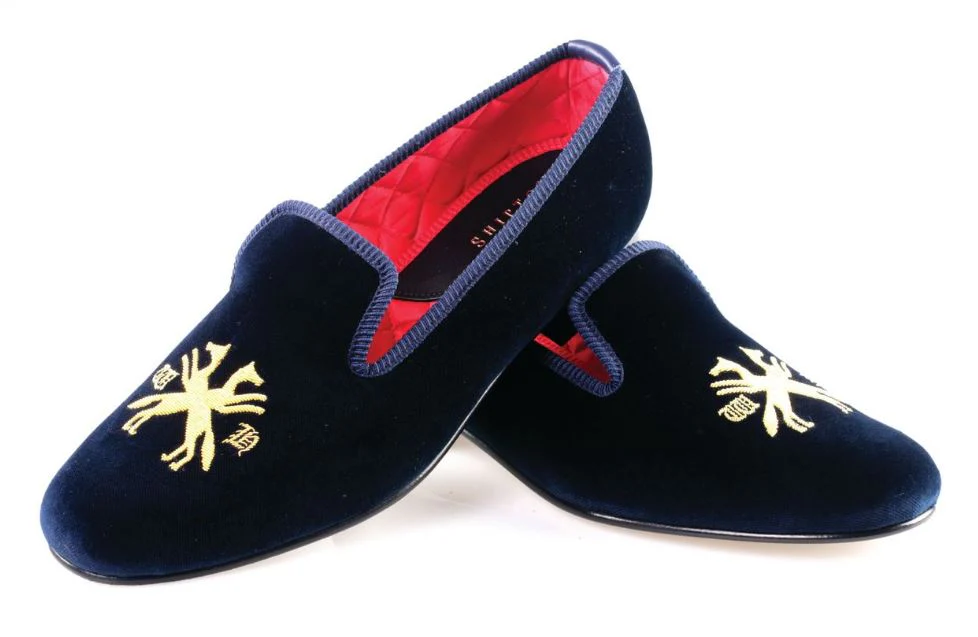 Wynnstay Hunt Velvet Slippers